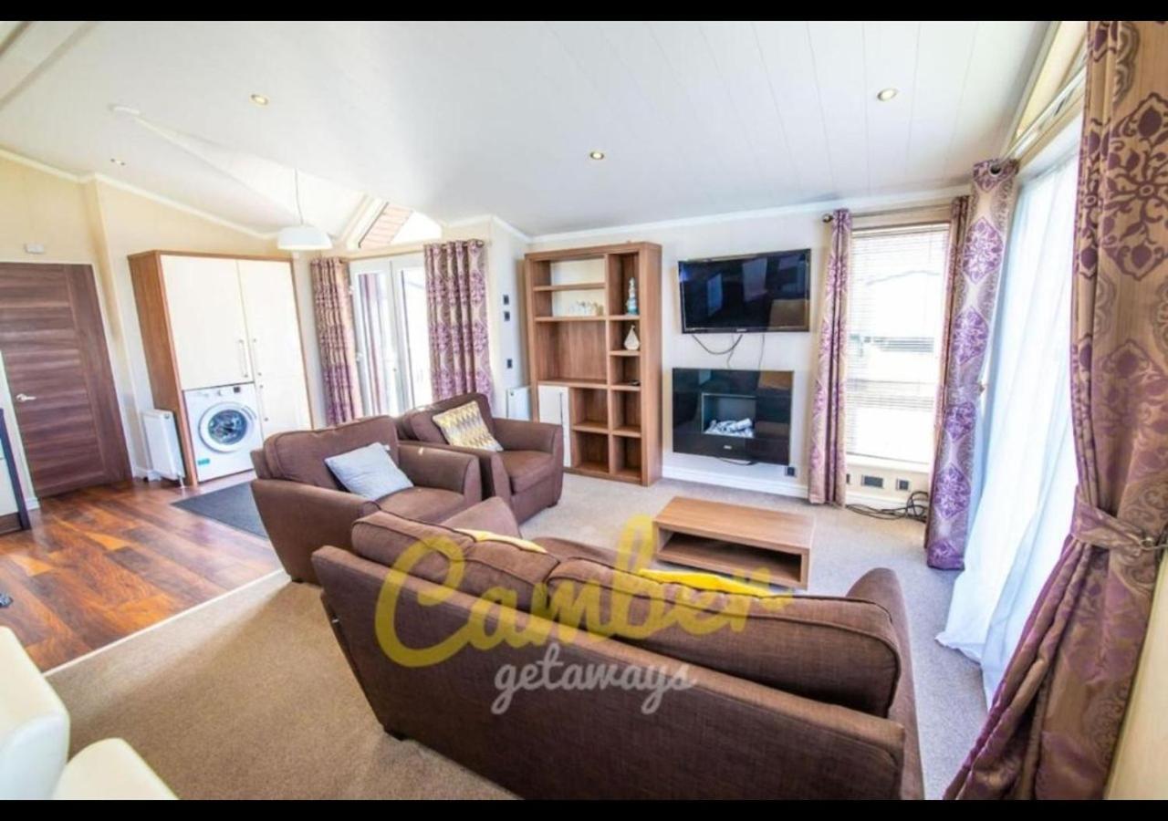 Mp768 - Camber Sands Holiday Park - Huge Lodge - Small Dog Friendly - Sleeps 8 エクステリア 写真
