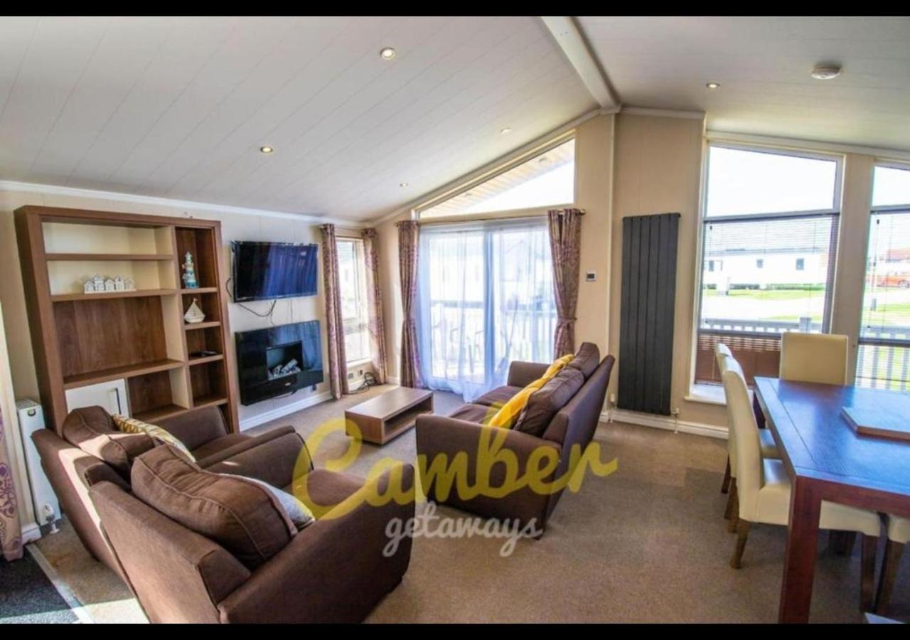 Mp768 - Camber Sands Holiday Park - Huge Lodge - Small Dog Friendly - Sleeps 8 エクステリア 写真