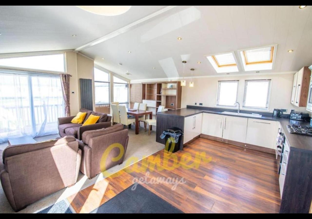 Mp768 - Camber Sands Holiday Park - Huge Lodge - Small Dog Friendly - Sleeps 8 エクステリア 写真
